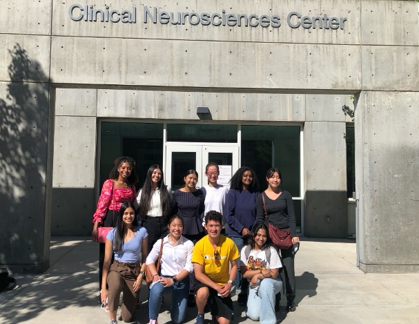 BNRI Interns 2022 in Front of the CNC